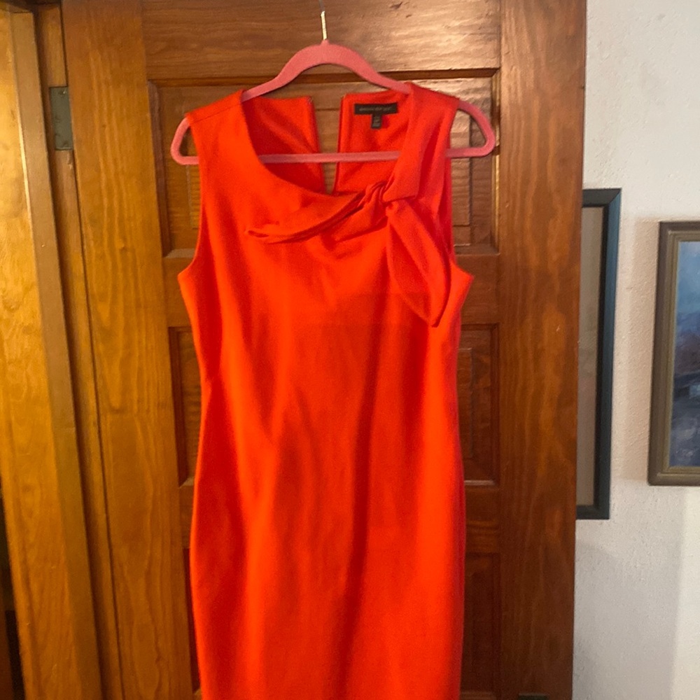 Orange dress